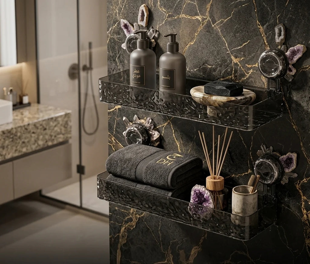 luxbath shelf | رف الحمام الفاخر